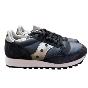 Women's Saucony 70539-1 Men's Size 6.5 EU 39 Women 8.5 Navy Silver Running Shoes
